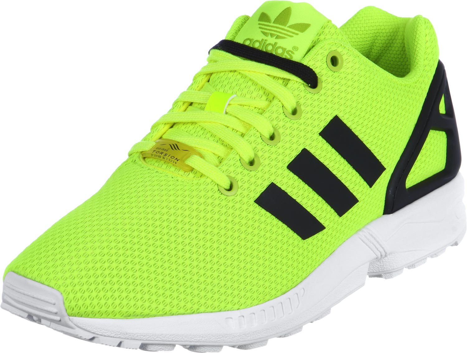 adidas zx flux jaune fluo femme pas cher